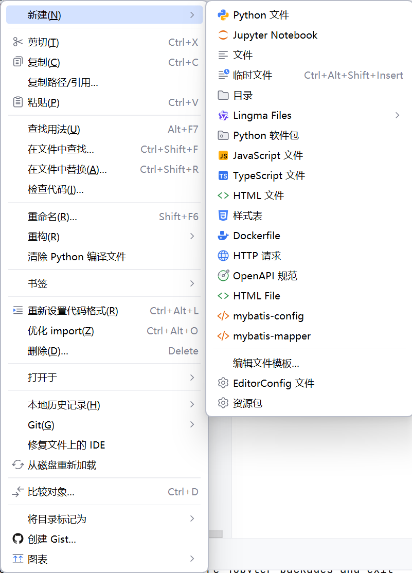 新建Jupyter Notebook