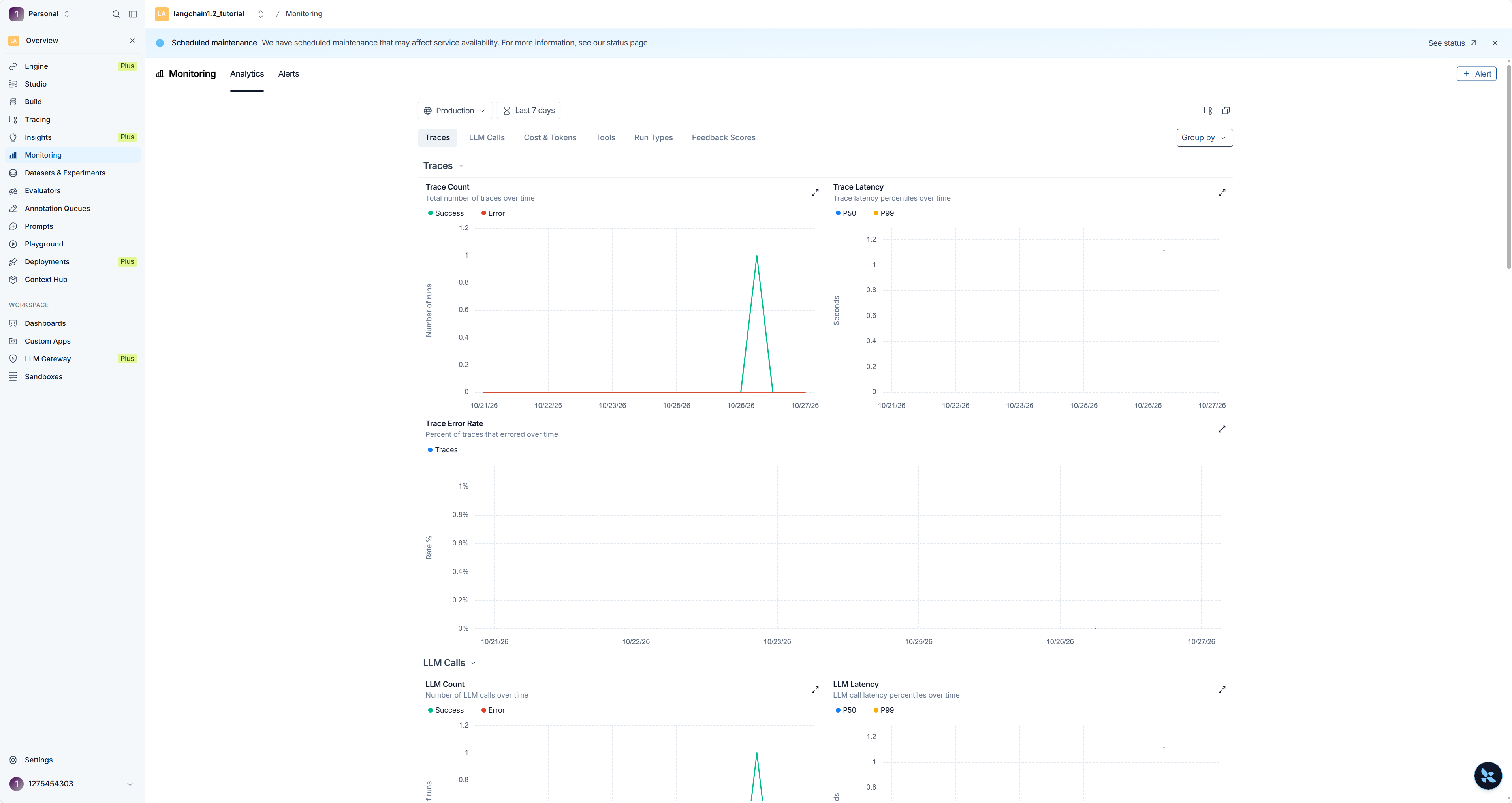 Monitoring 报表